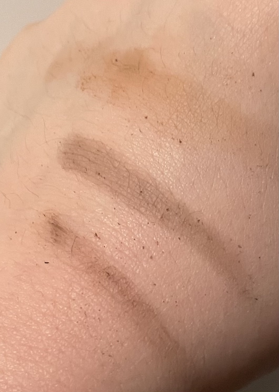 ファッションブロウ パレット BR-1 自然な濃茶色/MAYBELLINE NEW YORK/パウダーアイブロウを使ったクチコミ（2枚目）