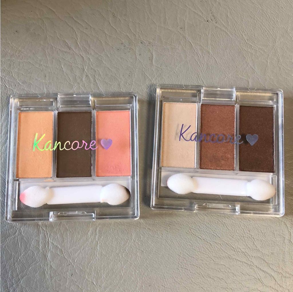 カンコレアイシャドウ/DAISO/アイシャドウパレットを使ったクチコミ(1枚目)