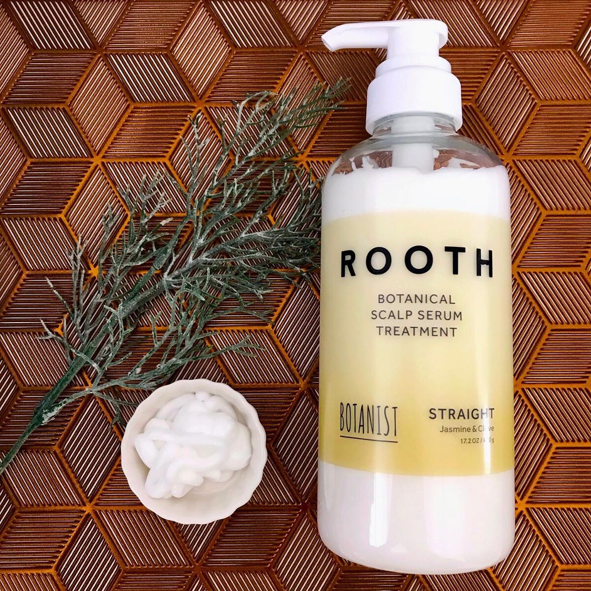 ルース ボタニカルスカルプセラム シャンプー・トリートメント（ストレート）/BOTANIST/市販シャンプーを使ったクチコミ（3枚目）
