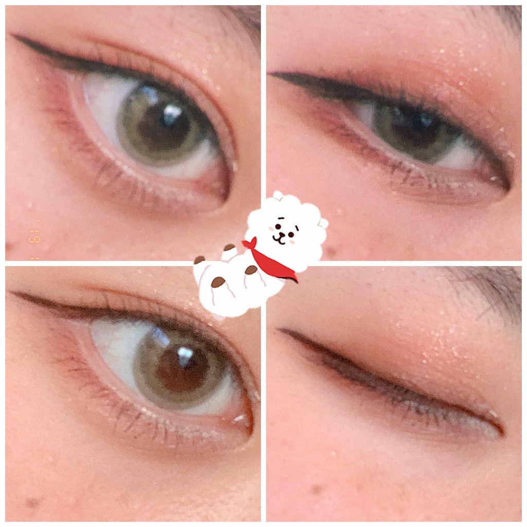 スムースリキッドアイライナー スーパーキープ/ヒロインメイク/リキッドアイライナーを使ったクチコミ(1枚目)