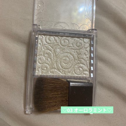 パールグロウハイライト/CEZANNE/パウダーハイライトを使ったクチコミ(5枚目)