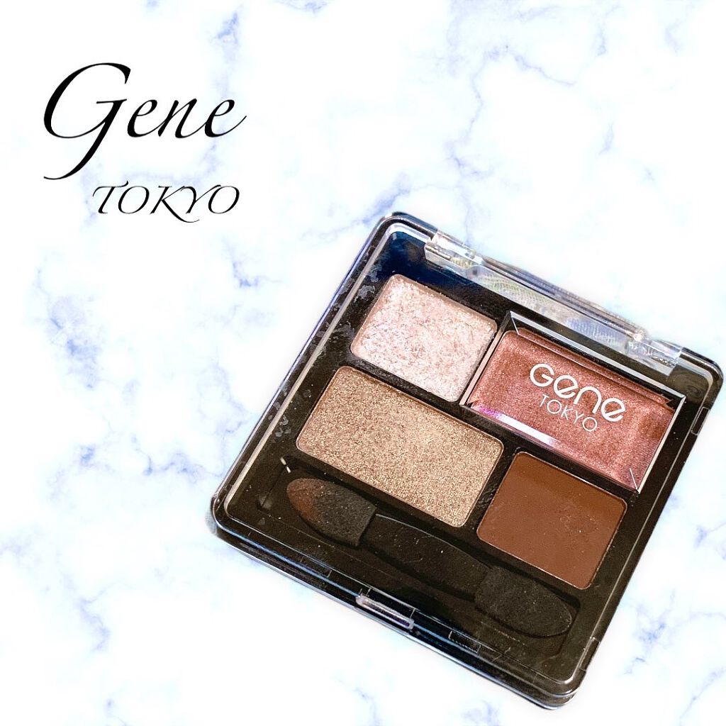 ムードアイシャドウパレット/GENE TOKYO/アイシャドウパレットを使ったクチコミ(1枚目)