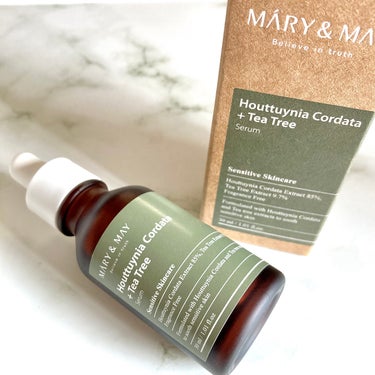 Houttuynia Cordata + Tea Tree Serum/MARY&MAY/洗顔フォームを使ったクチコミ（5枚目）
