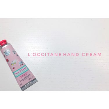 L'OCCITANE ハッピーチェリー ハンドクリームのクチコミ「L'OCCITANE hand cream
こんにちは🌞
女子大生Kちゃんです☺︎

今日紹介.....」（1枚目）