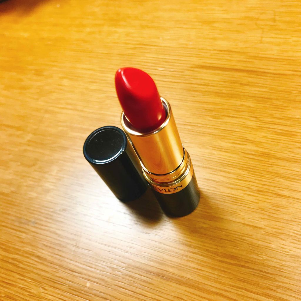 スーパー ラストラス リップスティック/REVLON/口紅を使ったクチコミ（1枚目）