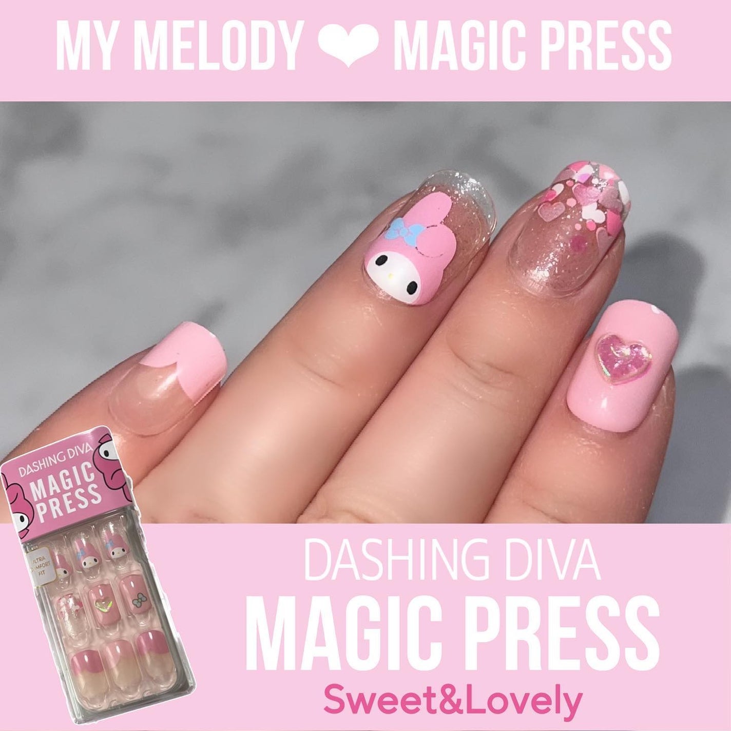 1秒ネイルマジックプレス/DASHINGDIVA MAGICPRESS/ネイルチップ・パーツを使ったクチコミ(1枚目)