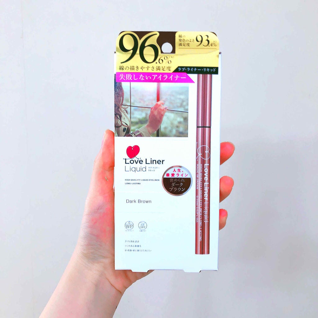 ラブ・ライナー リキッドアイライナーR3/ラブ・ライナー/リキッドアイライナーを使ったクチコミ(1枚目)