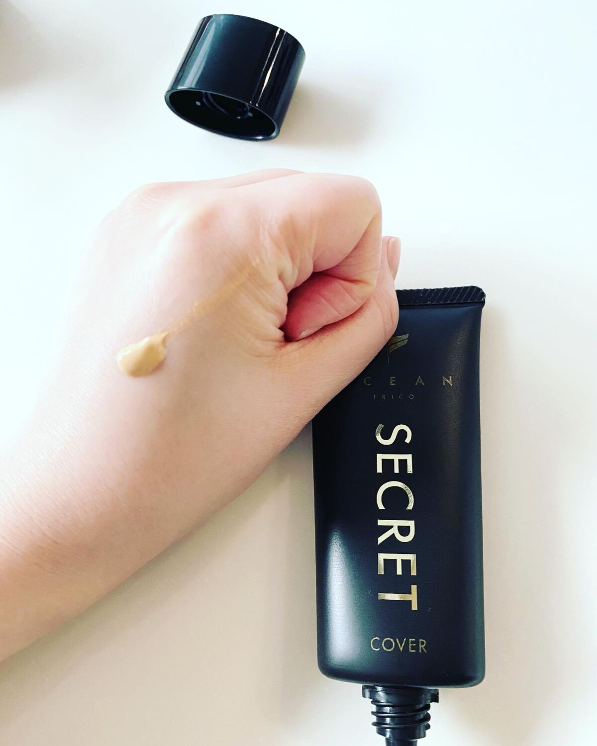 オーシャントリコ シークレットメイク BBクリーム カバー/OCEAN TRICO/BBクリームを使ったクチコミ（2枚目）