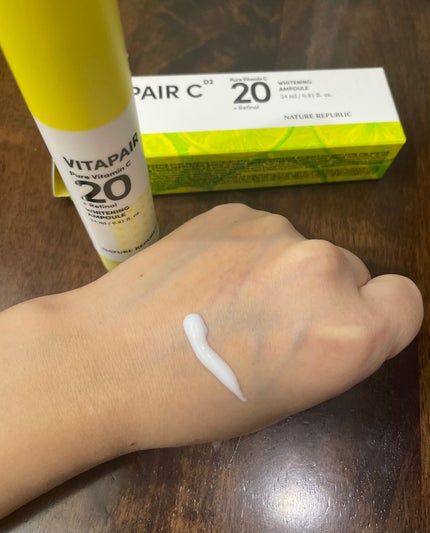 ビタペアC ビタレチ美容液/ネイチャーリパブリック/美容液を使ったクチコミ(2枚目)