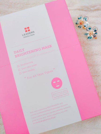 Daily Brightening Mask/Leaders Clinie(リーダーズ)/シートマスク・パックを使ったクチコミ(2枚目)