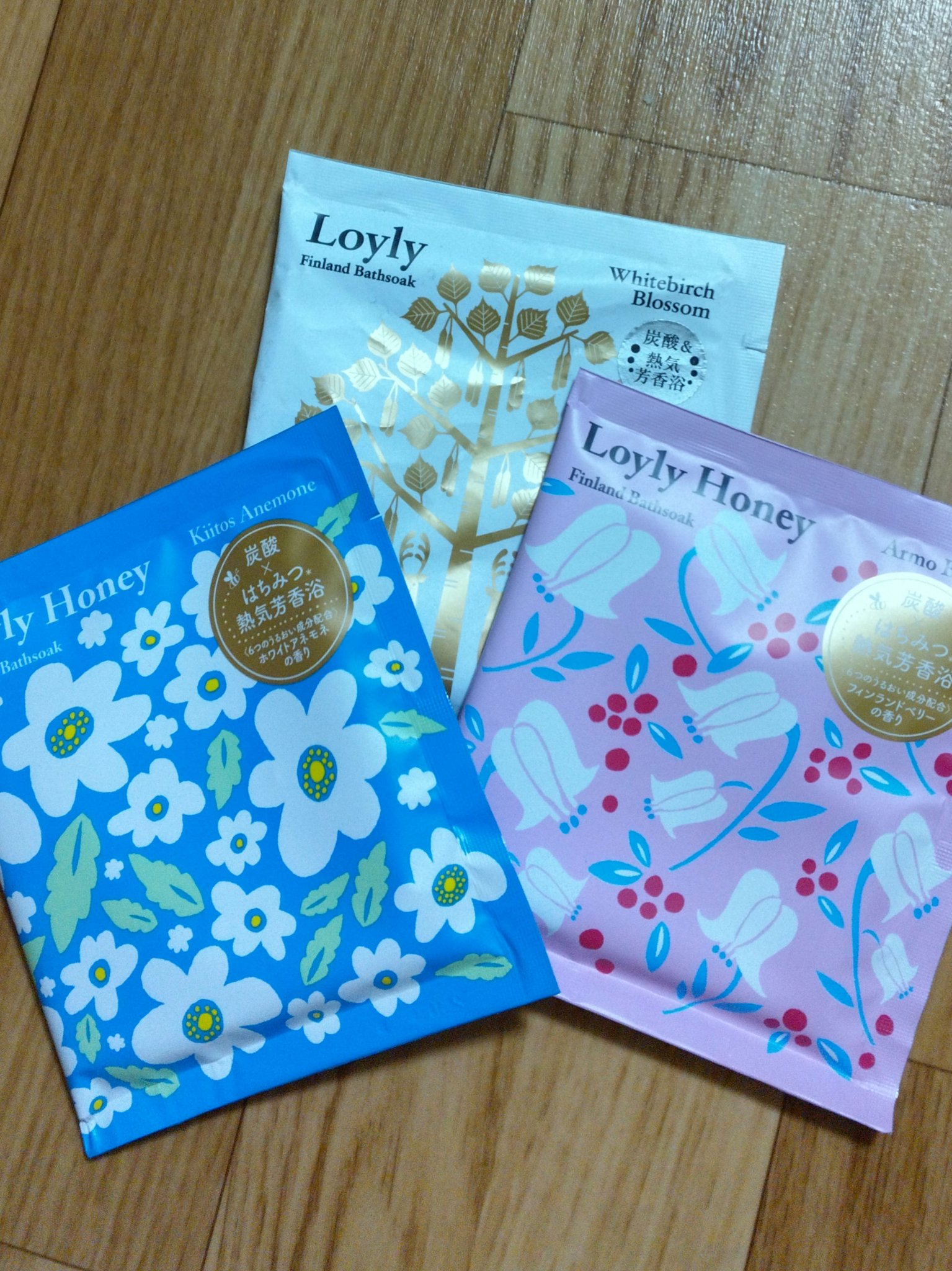 ロウリュ　フィンランドバスソーク　花白樺/charley/無機塩系入浴剤を使ったクチコミ（1枚目）