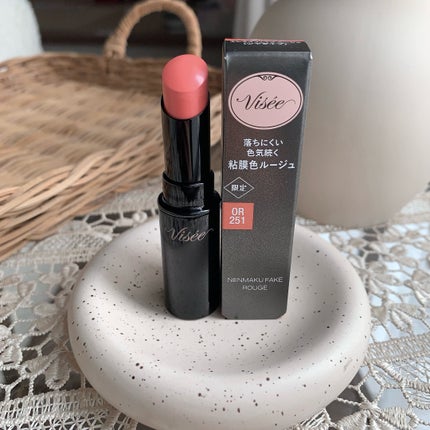 ネンマクフェイク ルージュ/Visée/口紅を使ったクチコミ(7枚目)