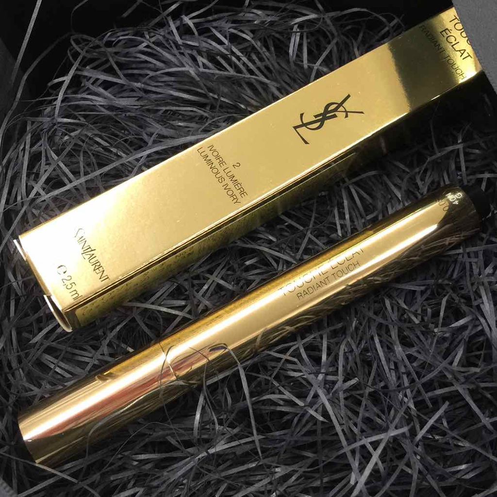 ラディアント タッチ ルクッション/YVES SAINT LAURENT BEAUTE/クッションファンデーションを使ったクチコミ（2枚目）