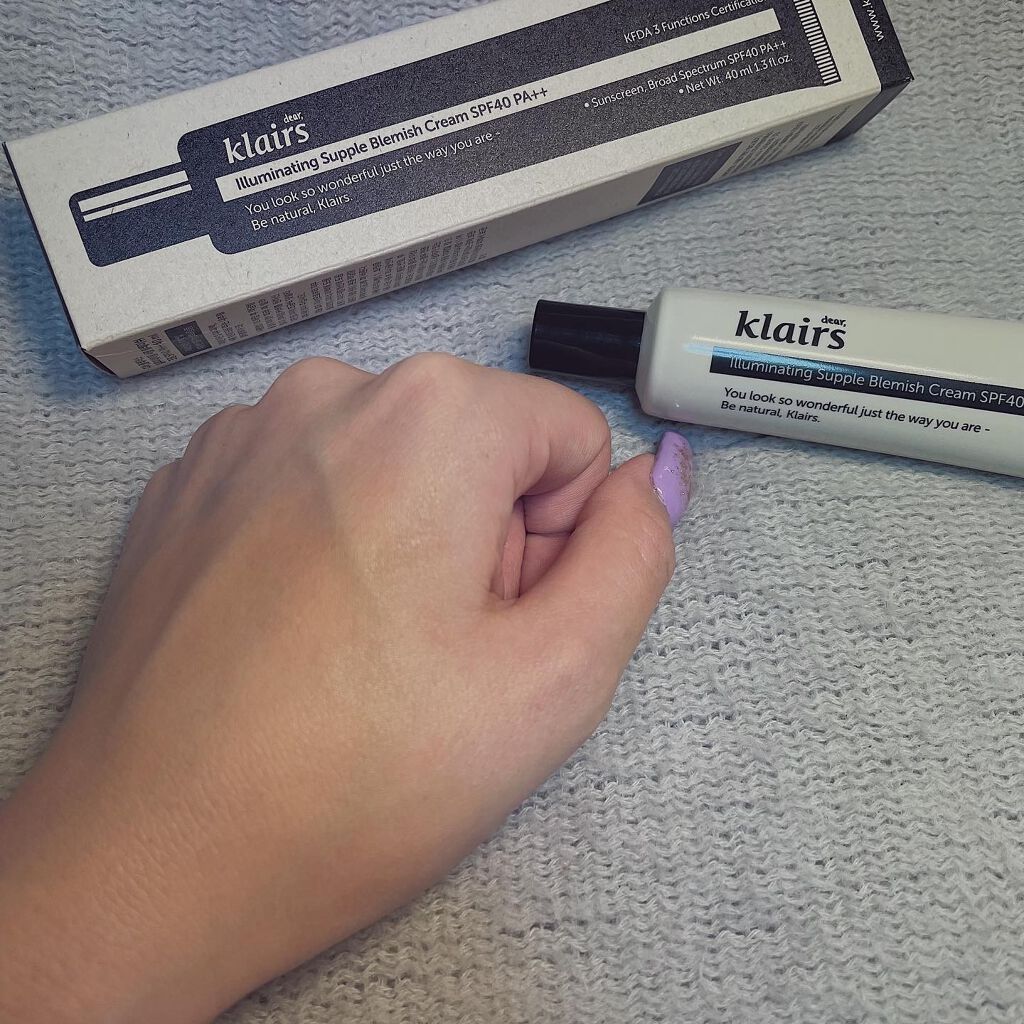 イルミネーティングサプルブレミッシュクリーム(40ml)/Klairs/化粧下地を使ったクチコミ(4枚目)