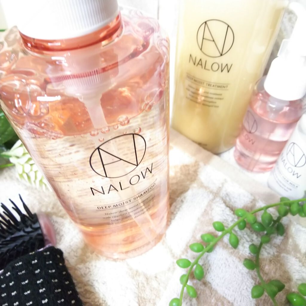 ディープモイスト シャンプー／トリートメント トリートメント490g/NALOW/市販シャンプーを使ったクチコミ（3枚目）