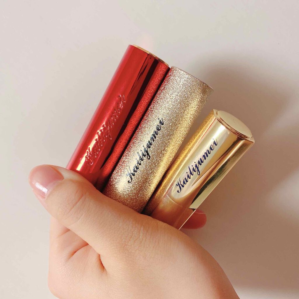 フラワーリップスティック/Kailijumei/口紅を使ったクチコミ（2枚目）