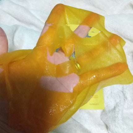 5番 白玉グルタチオンCふりかけマスク/numbuzin/シートマスク・パックを使ったクチコミ(4枚目)