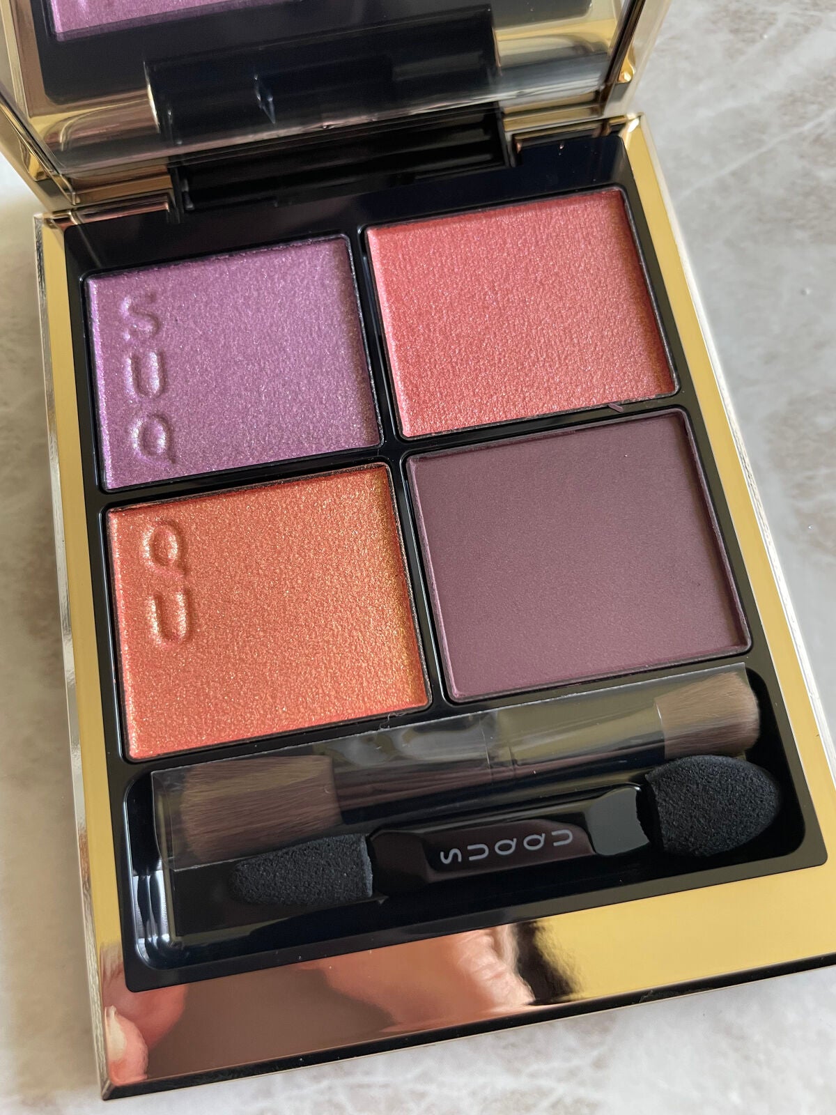 シグニチャー カラー アイズ/SUQQU/アイシャドウパレットを使ったクチコミ(2枚目)