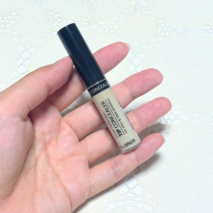 カバーパーフェクション チップコンシーラー/the SAEM/リキッドコンシーラーを使ったクチコミ(7枚目)