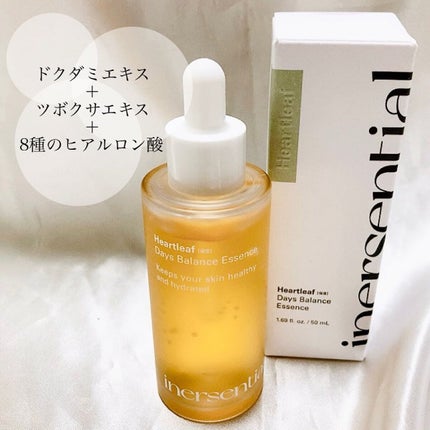 ハートリーフ デイズ バランス トナー/inersential/化粧水を使ったクチコミ(4枚目)