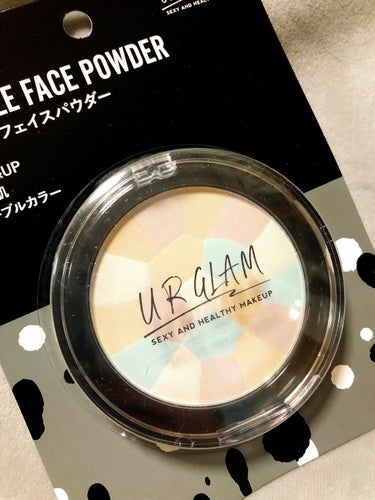 UR GLAM　MARBLE FACE POWDER CL/U R GLAM/プレストパウダーを使ったクチコミ（1枚目）