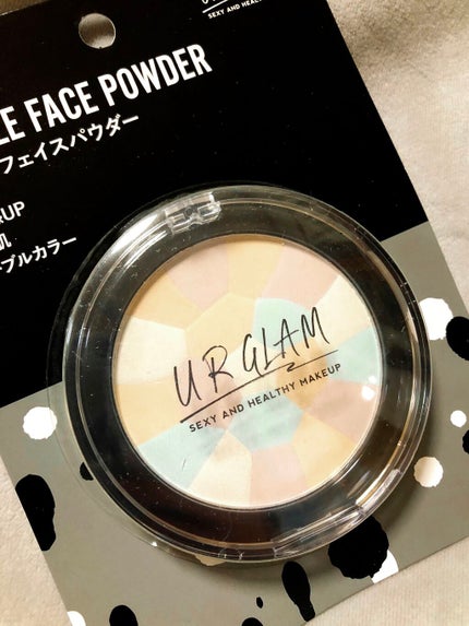 UR GLAM MARBLE FACE POWDER CL/U R GLAM/プレストパウダーを使ったクチコミ(1枚目)