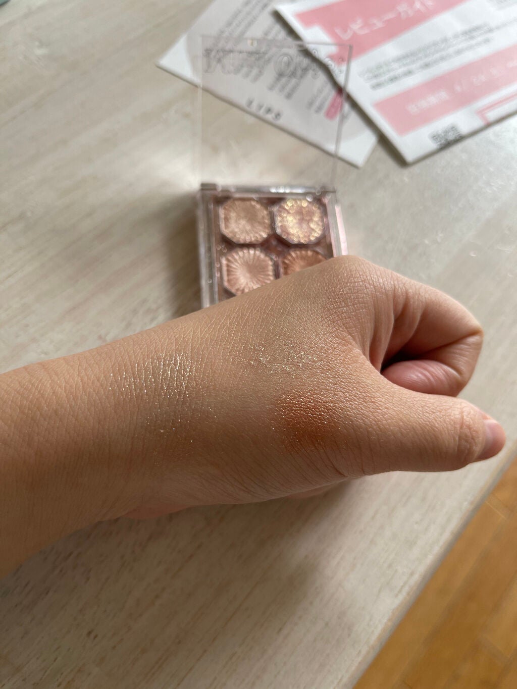 プレイカラーアイズ ミニオブジェ/ETUDE/アイシャドウパレットを使ったクチコミ(4枚目)