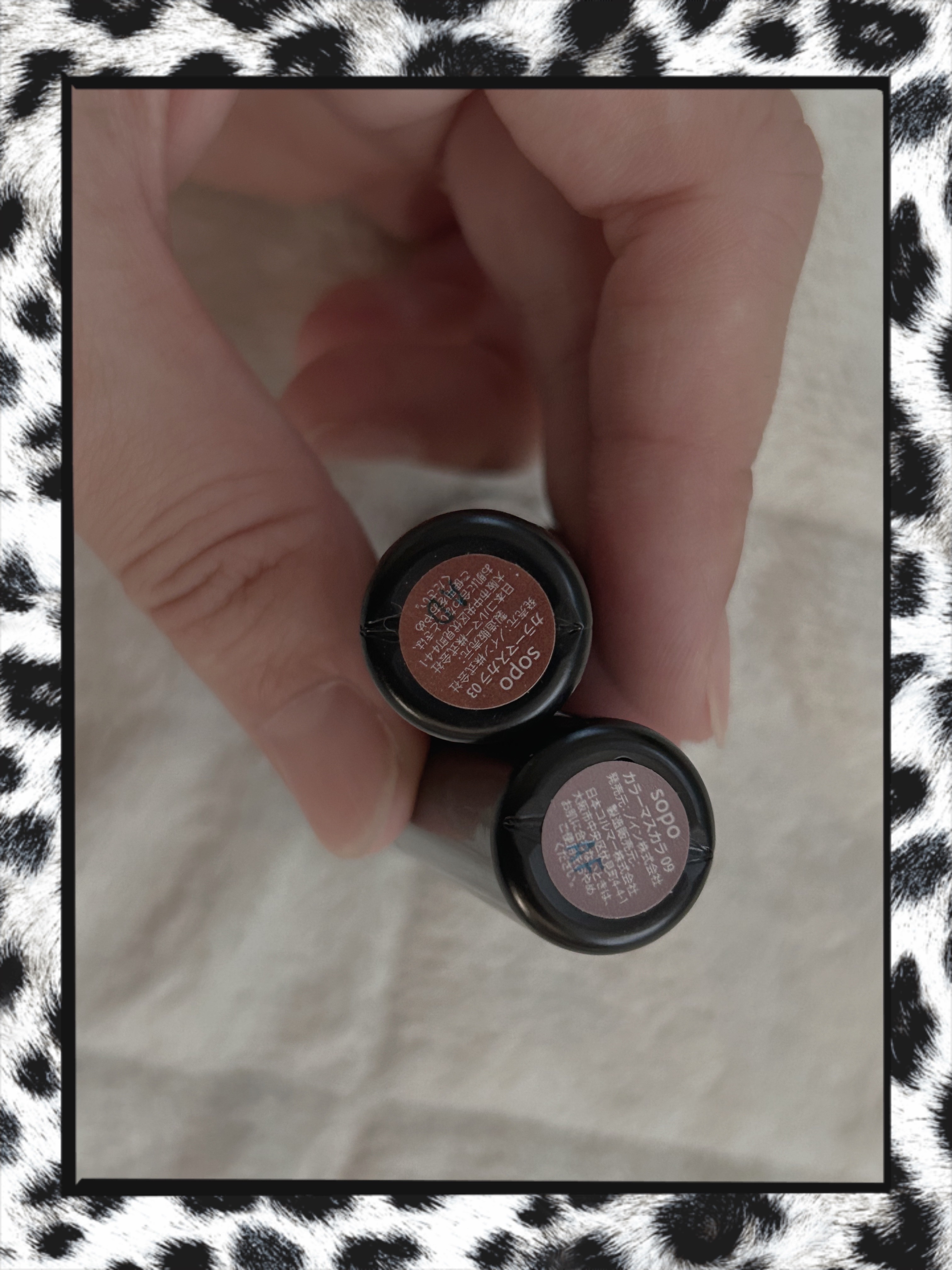 カラーマスカラ/sopo/マスカラを使ったクチコミ（1枚目）