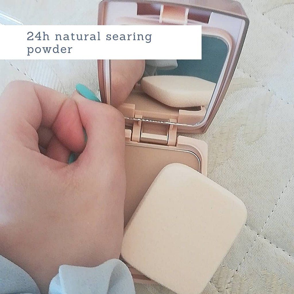 24 ミネラルモイストパウダーファンデ/24h cosme/パウダーファンデーションを使ったクチコミ(1枚目)