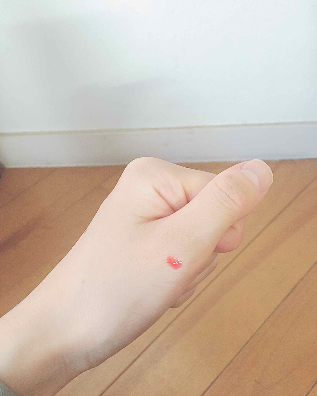 リップティントシロップ/キャンメイク/リップティントを使ったクチコミ（2枚目）