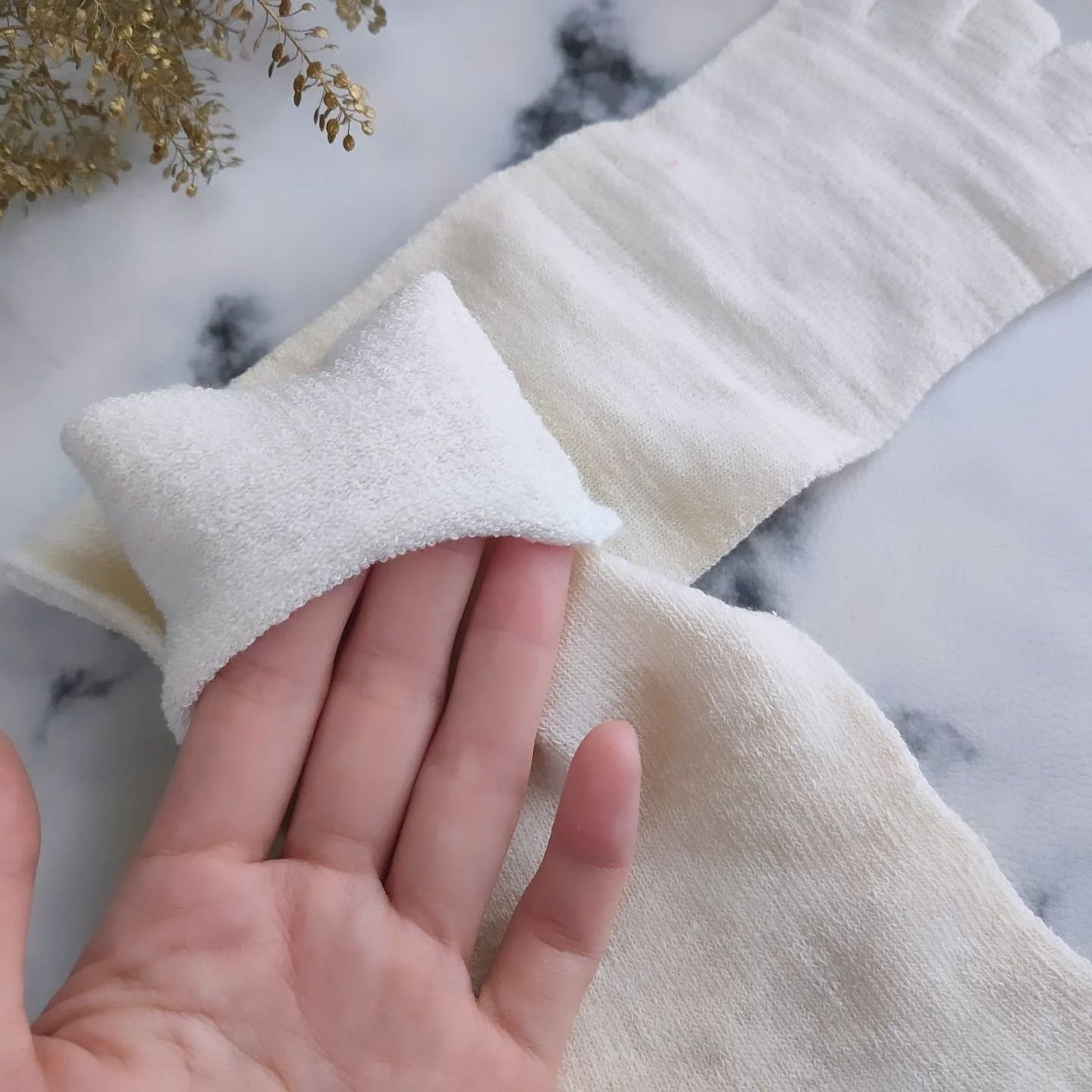 冷え取り靴下 シルク/ヒオリエ/その他を使ったクチコミ(3枚目)