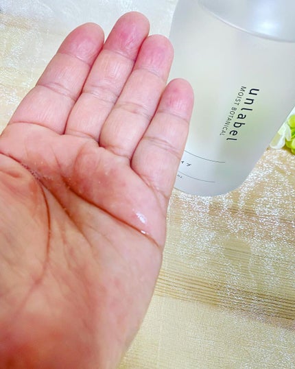モイストボタニカル 化粧水R/unlabel/化粧水を使ったクチコミ(4枚目)