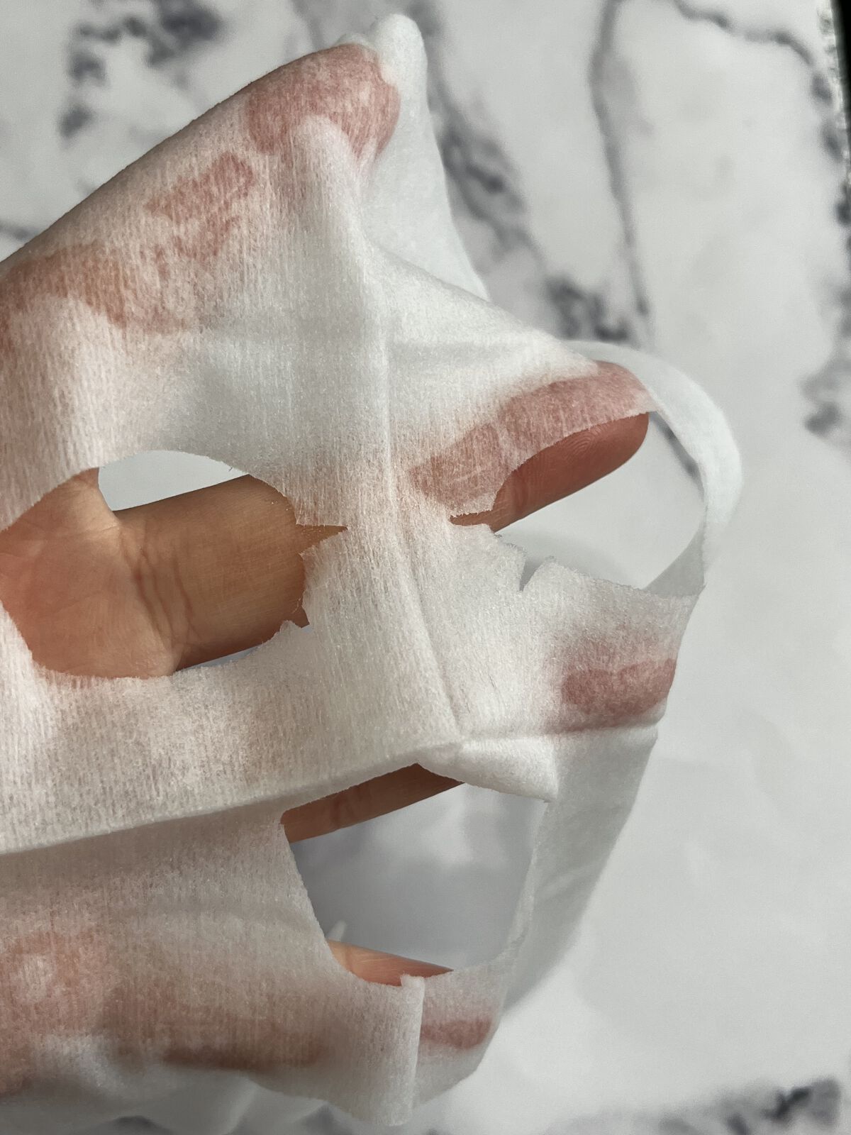 目ざまシート 完熟果実の高保湿タイプ 「鬼滅の刃」×「サボリーノ」5枚/サボリーノ/シートマスク・パックを使ったクチコミ（2枚目）