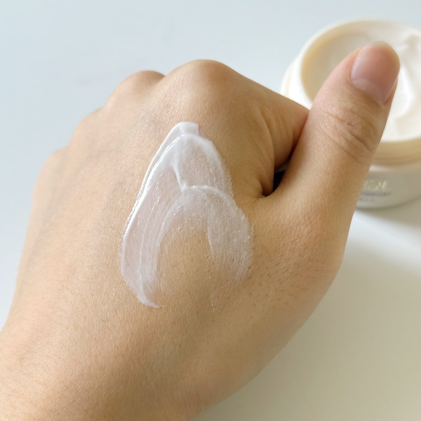 デイスキンコンフォート/excel/フェイスクリームを使ったクチコミ(5枚目)