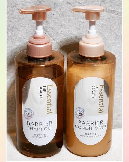 ザビューティ 髪のキメ美容素髪を守る バリアシャンプー/コンディショナー/エッセンシャル/シャンプー・コンディショナーを使ったクチコミ(1枚目)