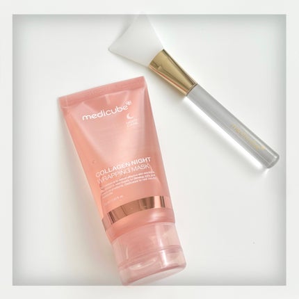 コラーゲンナイトラッピングマスク/MEDICUBE/洗い流すパック・マスクを使ったクチコミ(2枚目)