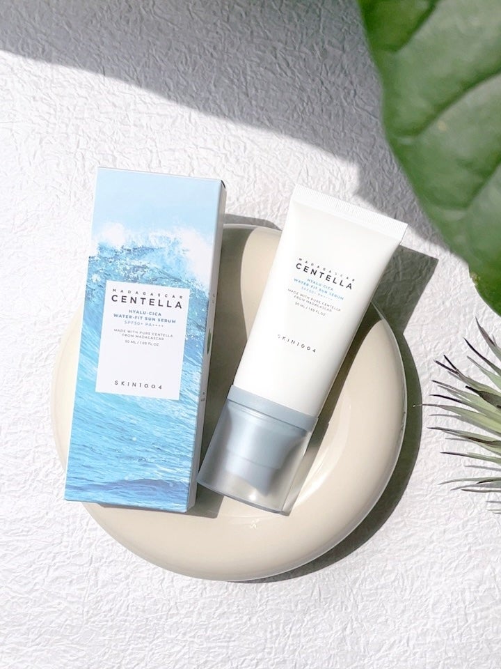 ヒアルーシカ ウォーターフィット サンセラム/SKIN1004/日焼け止めローションを使ったクチコミ(7枚目)