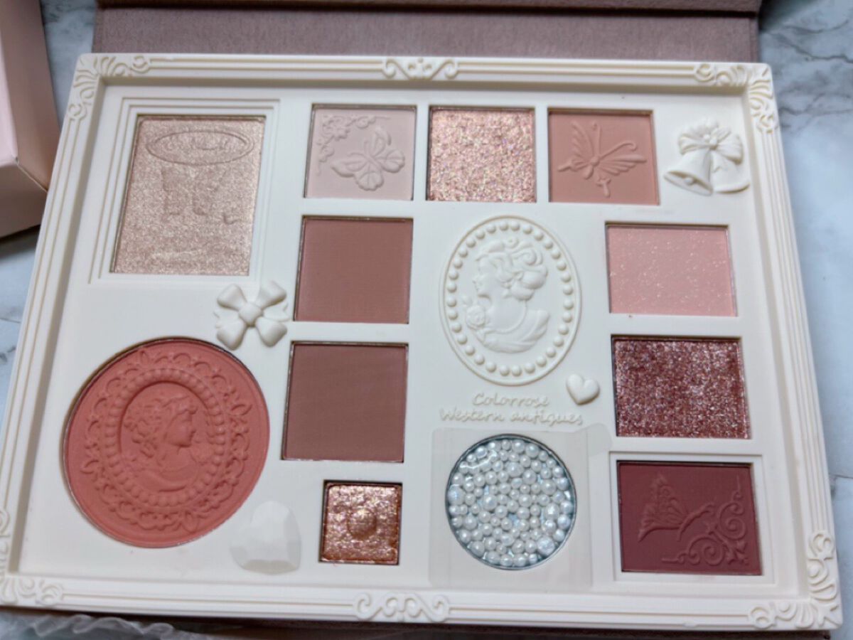 女王のカメオマルチパレット /COLORROSE/マルチパレットを使ったクチコミ（2枚目）