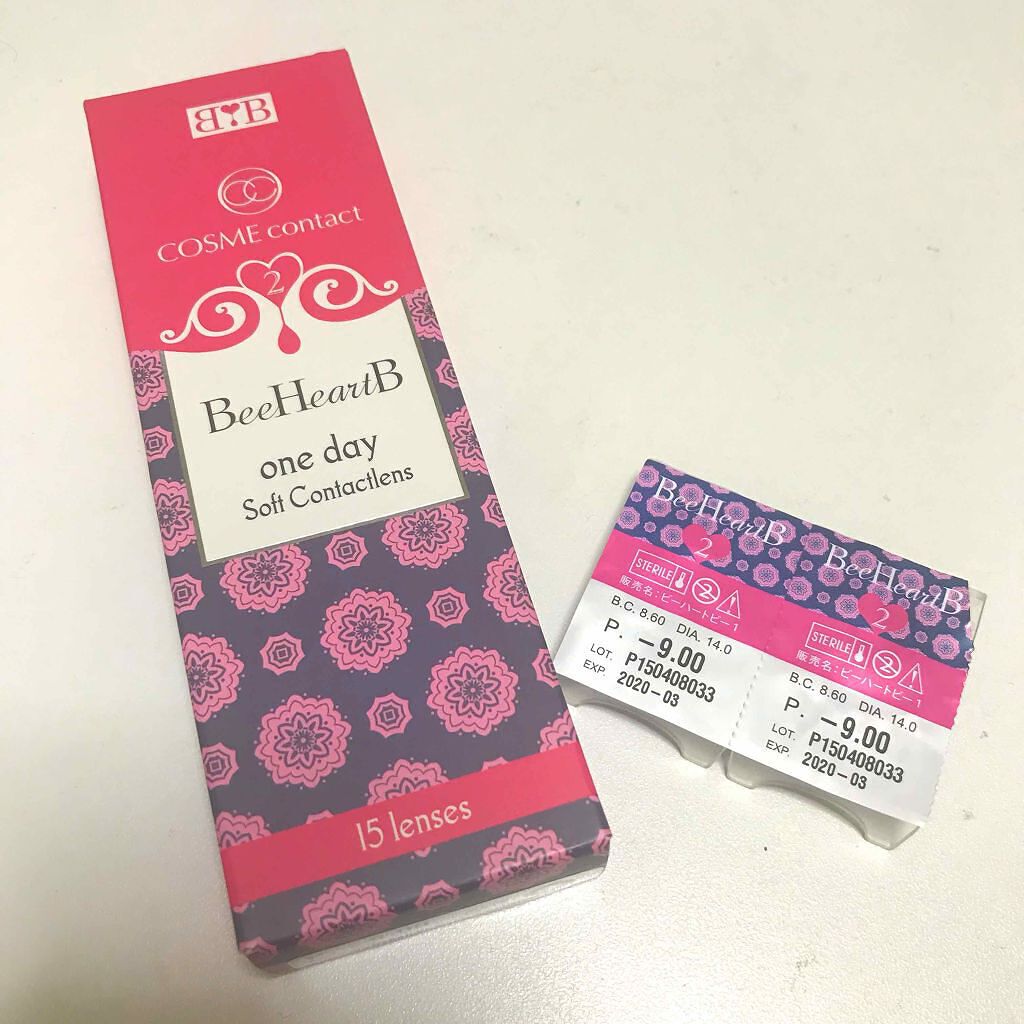 BeeHeartB 1day/BeeHeartB/ワンデー(1DAY)カラコンを使ったクチコミ(1枚目)