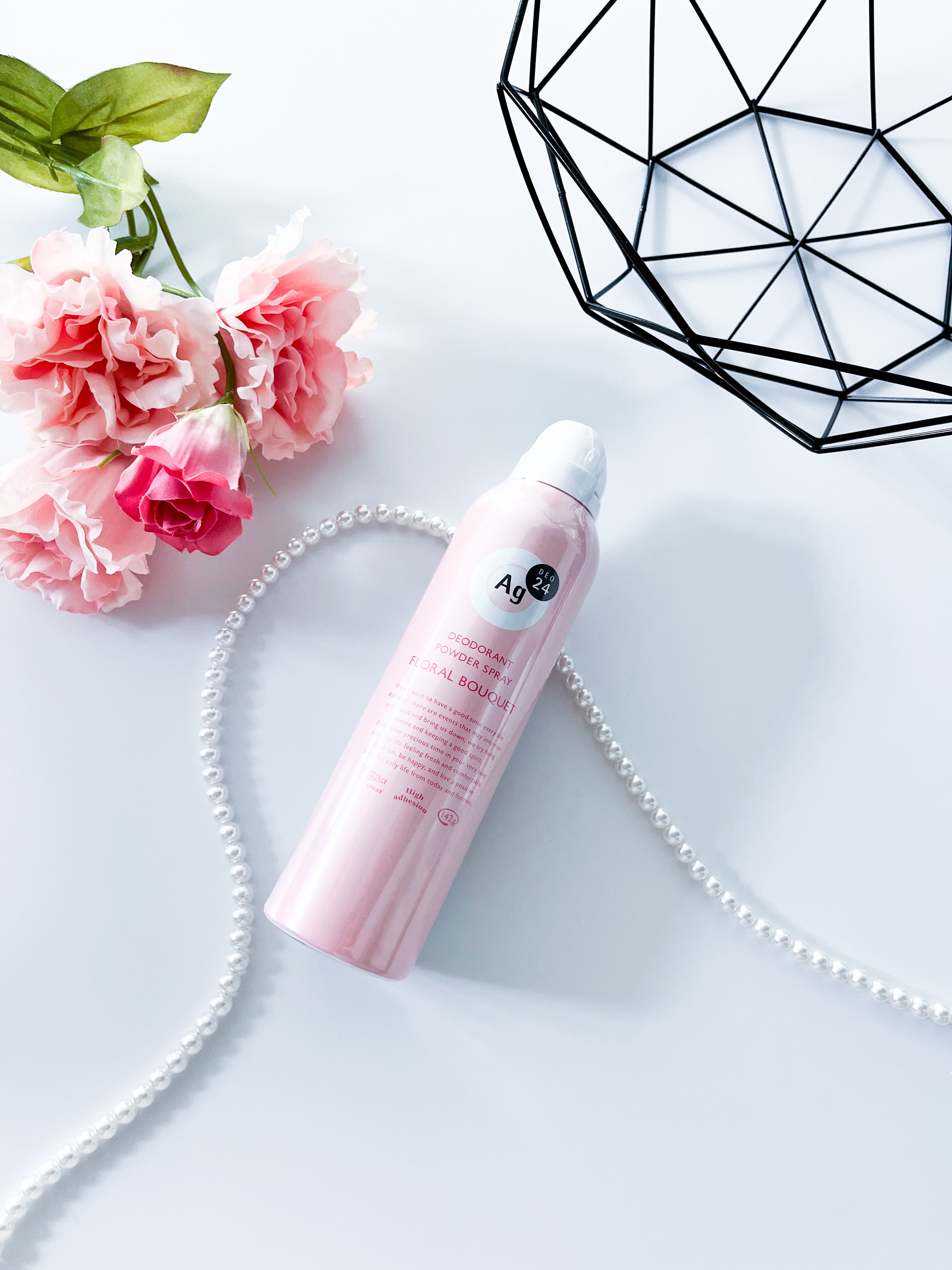 パウダースプレー（フローラルブーケ）/エージーデオ24/デオドラント・制汗剤を使ったクチコミ（1枚目）