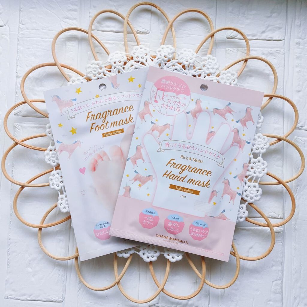 オハナ・マハロ フレグランスハンドマスク 〈ピカケ アウリィ〉/OHANA MAHAALO/ハンドクリームを使ったクチコミ(2枚目)