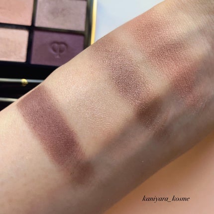 オンブルクルールクアドリ/クレ・ド・ポー ボーテ/アイシャドウパレットを使ったクチコミ(5枚目)
