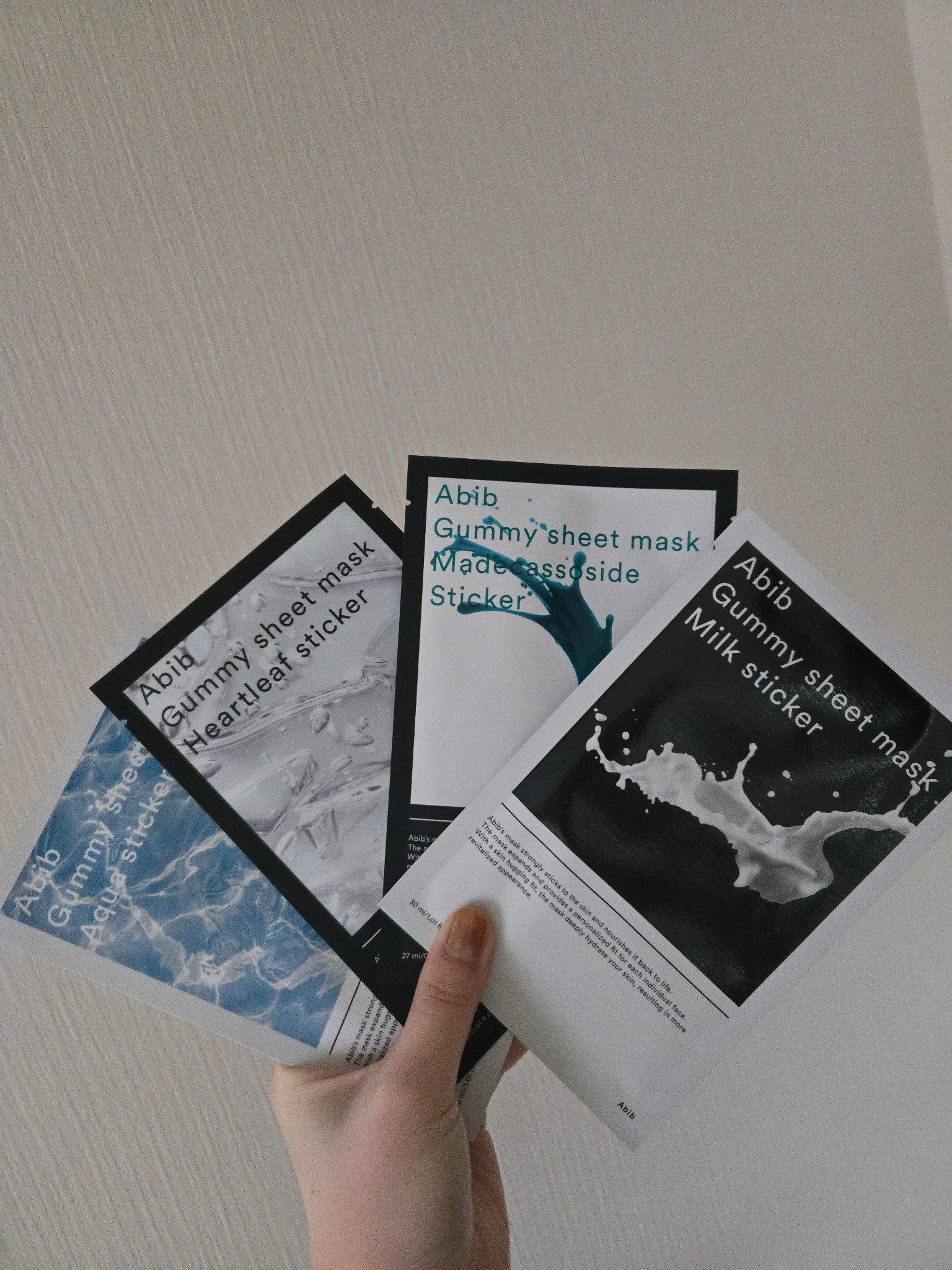 ガムシートマスク アクアステッカー/Abib /シートマスク・パックを使ったクチコミ（1枚目）