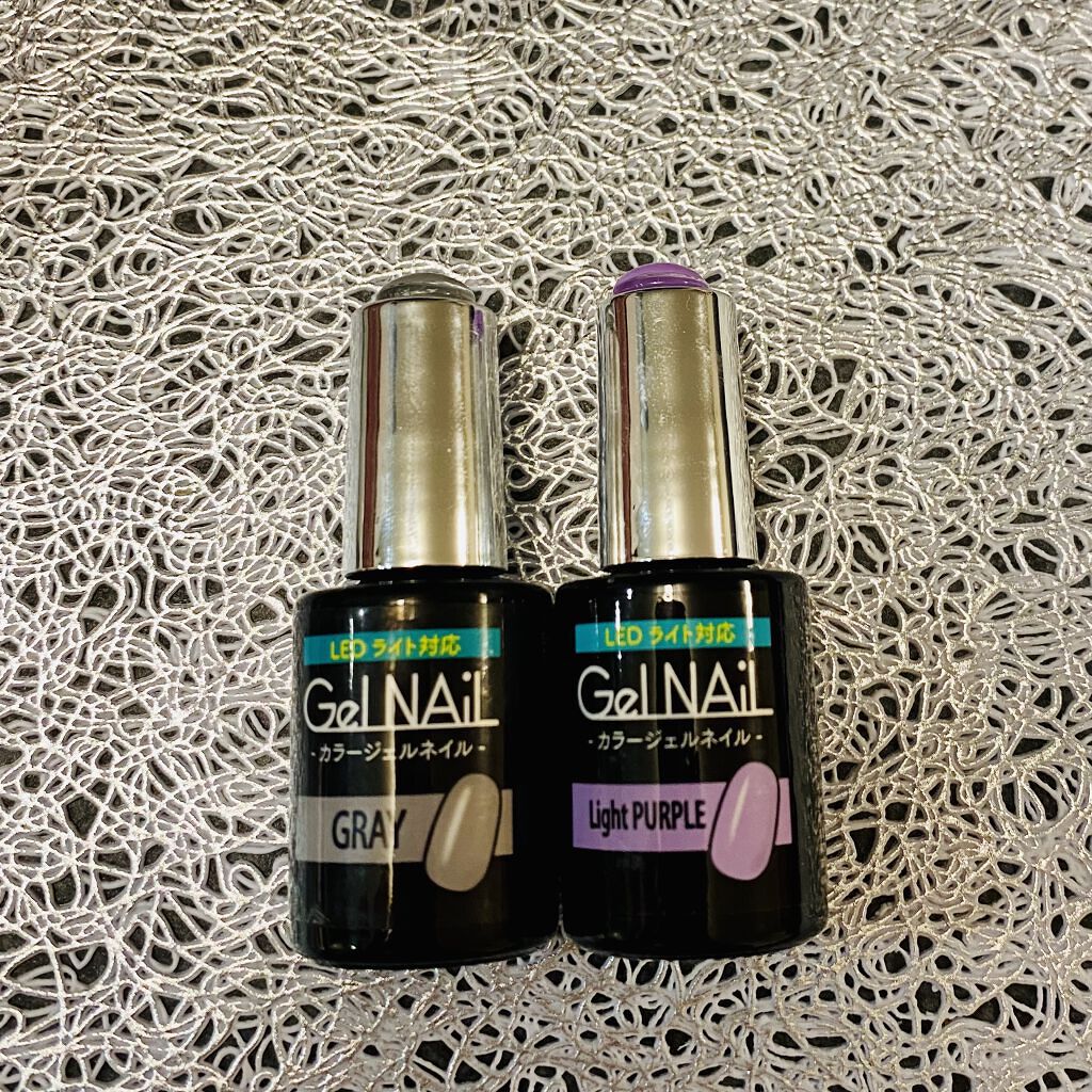 ジェルネイル（ライト対応）/セリア/ジェルネイルを使ったクチコミ（2枚目）