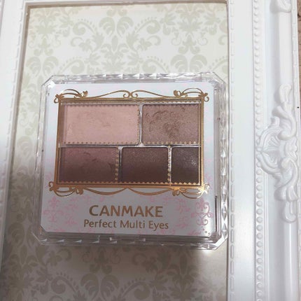 パーフェクトマルチアイズ/キャンメイク/アイシャドウパレットを使ったクチコミ(1枚目)