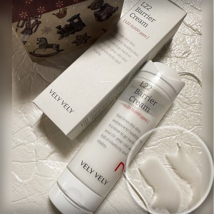 L22バリアクリーム/VELY VELY/フェイスクリームを使ったクチコミ(2枚目)