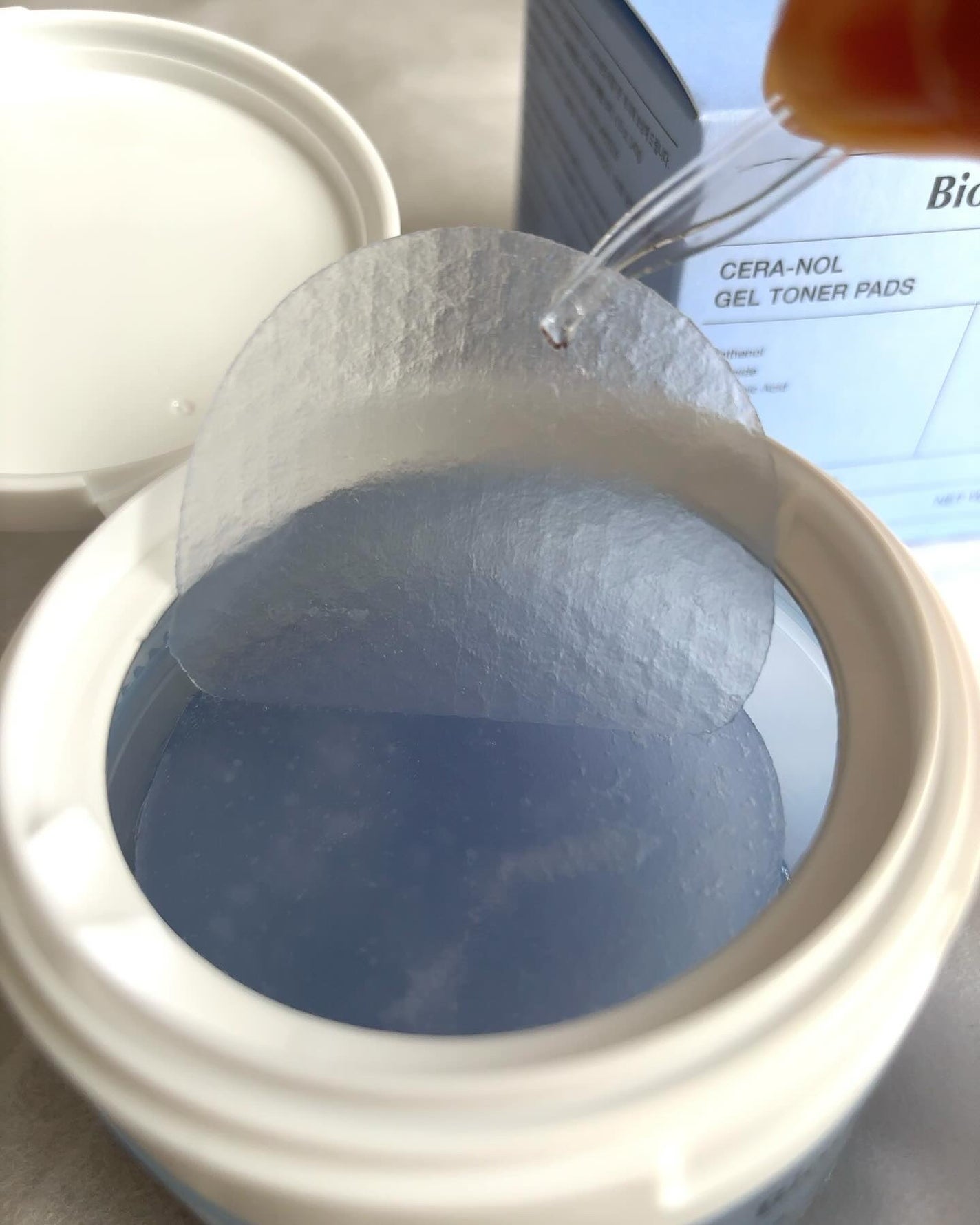 セラノールゲルトナーパッド/Biodance/トナーパッドを使ったクチコミ(4枚目)