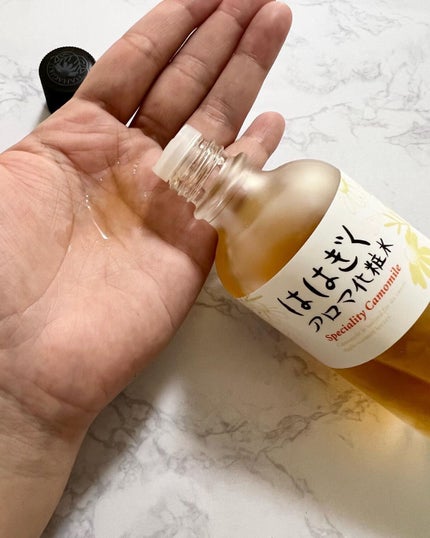 ははぎく アロマ化粧落とし液/石澤研究所/クレンジングウォーターを使ったクチコミ(2枚目)