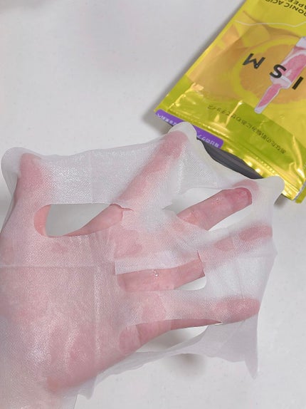 デイリーケアマスク ヒアルロン酸&グレープフルーツ/RISM/シートマスク・パックを使ったクチコミ(1枚目)