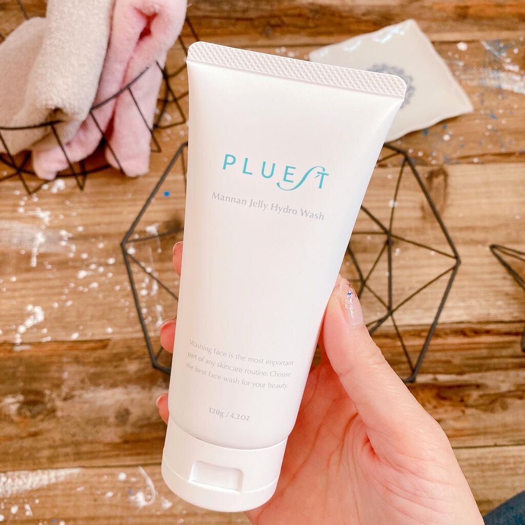マンナンジェリーハイドロウォッシュ/PLUEST/洗顔料を使ったクチコミ（2枚目）